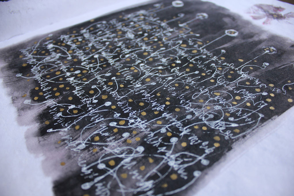 Asemics by Anneke Baeten